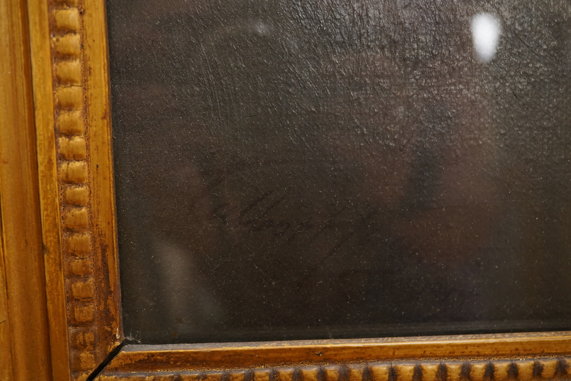 Talbot Tucker?, Portrait of a schoolboy, oil on canvas, 57 x 46cm, ornate gilt frame